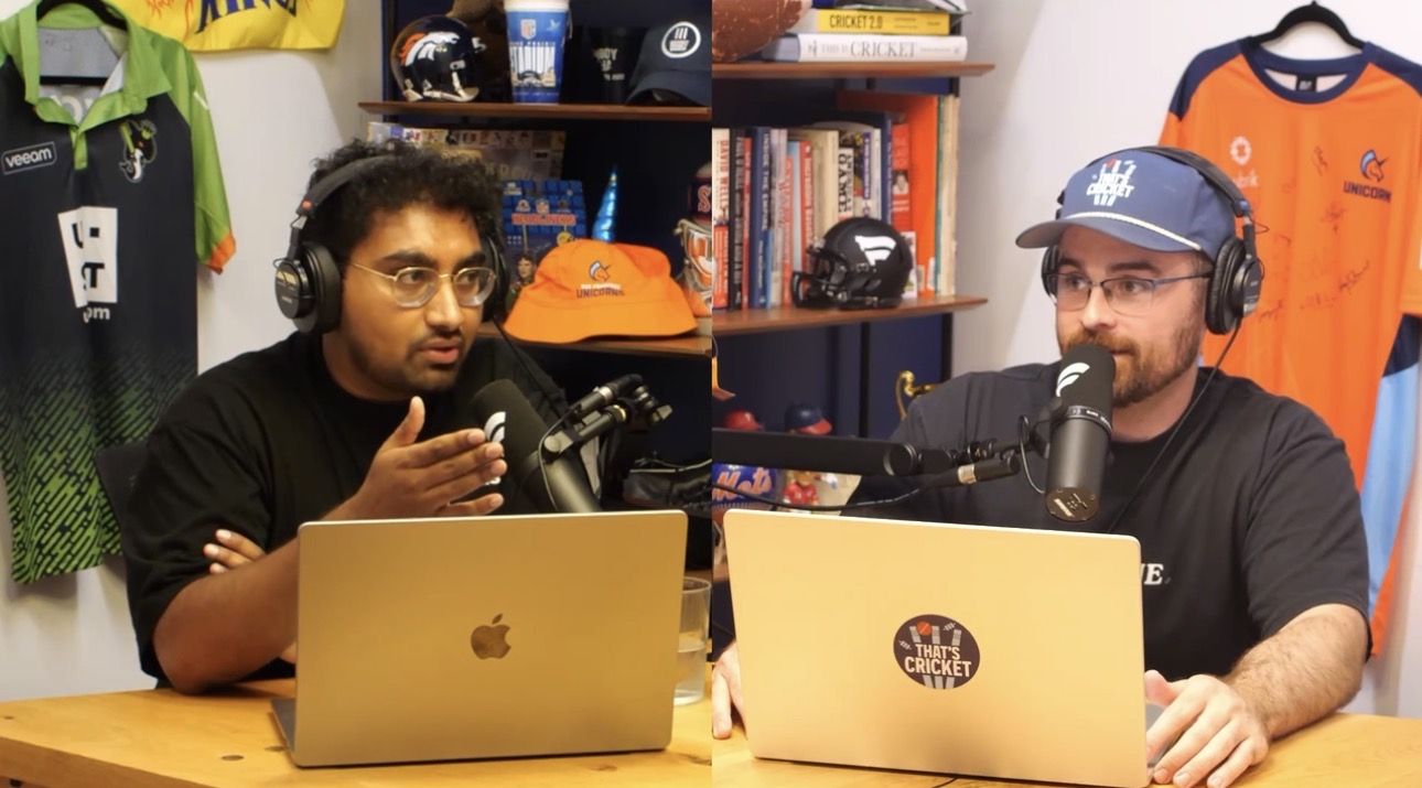 Talking American cricket on the That’s Cricket podcast